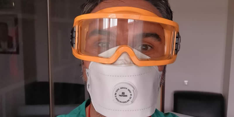 Ramón Terré, Coronavirus en primera persona