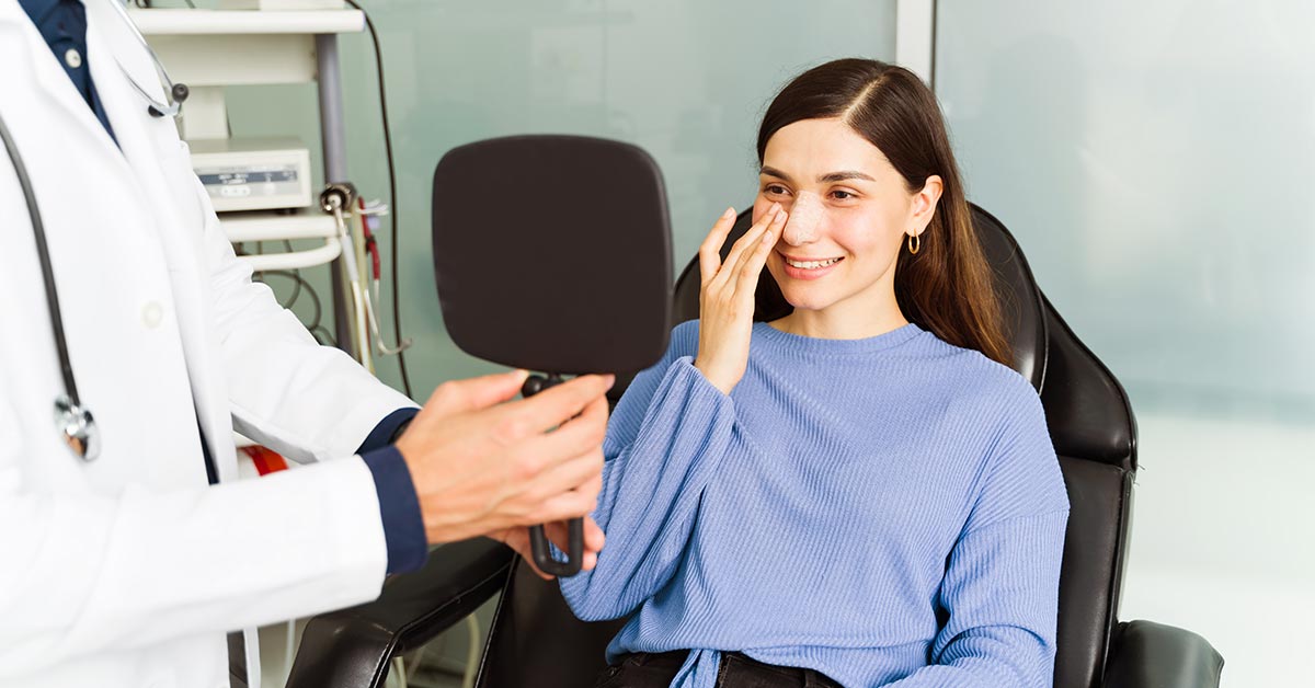 paciente tras rinoplastia y como tratar la fibrosis